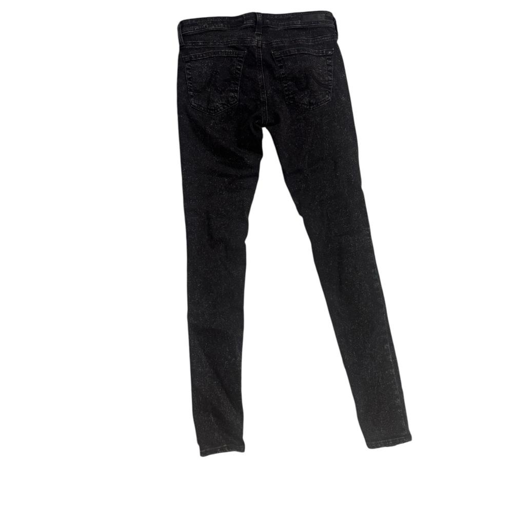 AG Adriano Goldschmied The Legging Skinny Jeans Women’s Size 10 Black Speckled